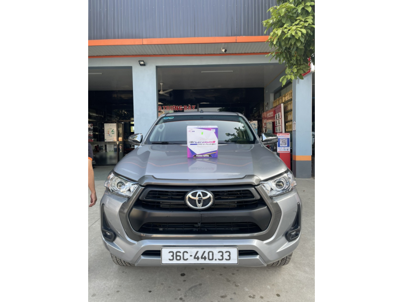 Độ đèn nâng cấp ánh sáng Nâng cấp BI LASER TITAN PLATINUM PLUS - 2023 nâng sáng  TOYOTA HILUX