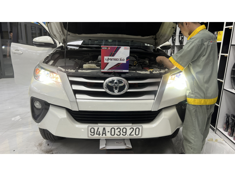 Độ đèn nâng cấp ánh sáng BI LED GTR LIMITED 3.0 CHO XE TOYOTA FORTUNER 2017 - CẦN THƠ 03920 - 15/11/2023