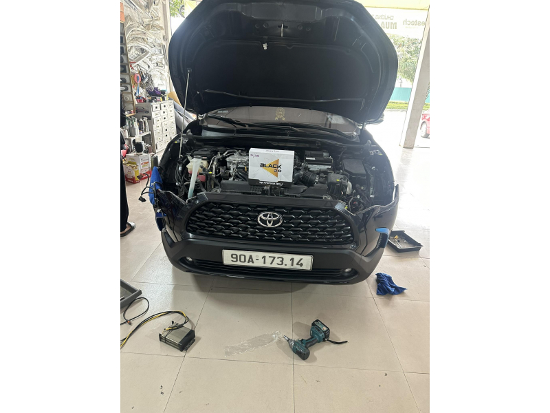 Độ đèn nâng cấp ánh sáng  toyota 						