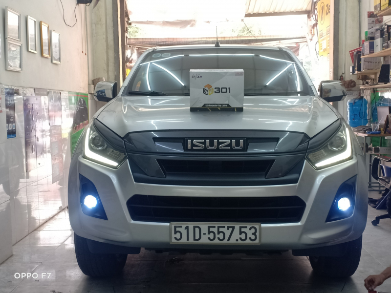 Độ đèn nâng cấp ánh sáng BI GẦM TITAN 301 - 3 NHIỆT MÀU ISUZU DMAX