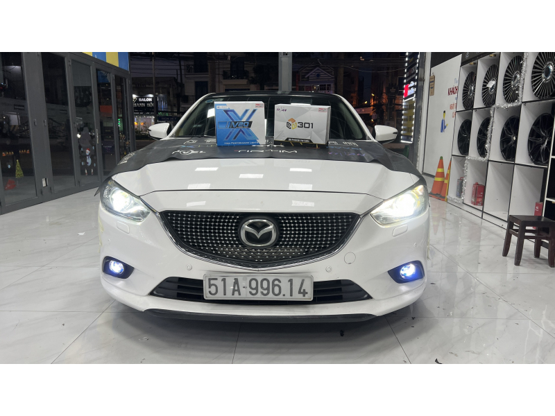 Độ đèn nâng cấp ánh sáng BI LED X-LIGHT V20 2023 (9+1+1) VÀ BI GẦM TITAN 301 - 3 NHIỆT MÀU CHO XE MAZDA 6 2015 - CẦN THƠ 99614 - 13/12/2023