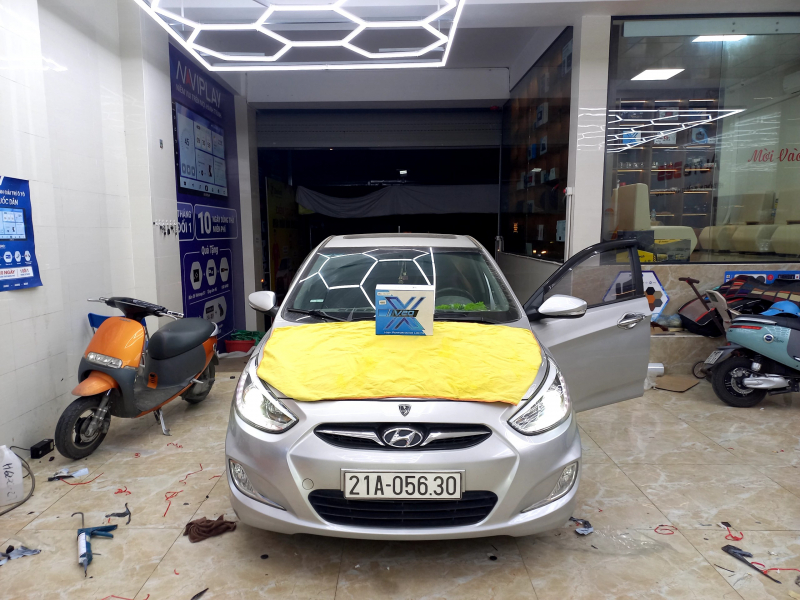 Độ đèn nâng cấp ánh sáng  Độ đèn nâng cấp ánh sáng Nâng cấp bi pha X-light V20 2023 tăng sáng Hyundai Accent