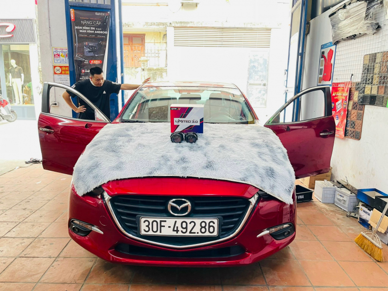 Độ đèn nâng cấp ánh sáng NÂNG CẤP ÁNH SÁNG CHO MAZDA 3 