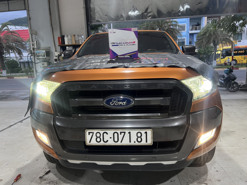 Độ đèn nâng cấp ánh sáng FORD RANGER