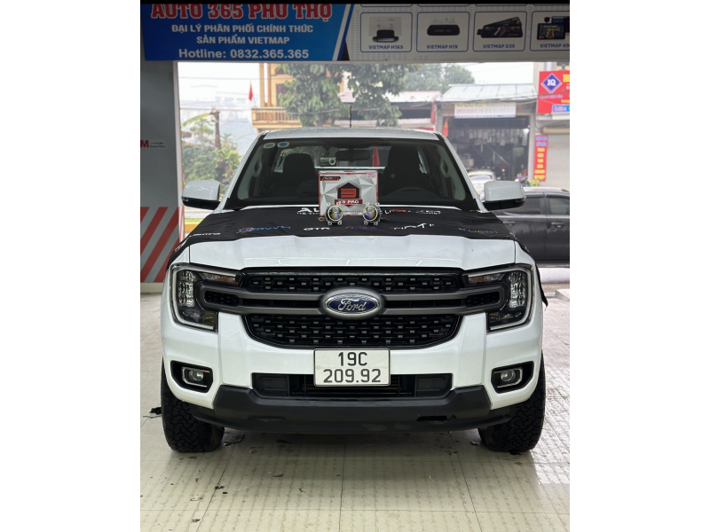 Độ đèn nâng cấp ánh sáng BI gầm X3 pro tăng sáng cho ford ranger