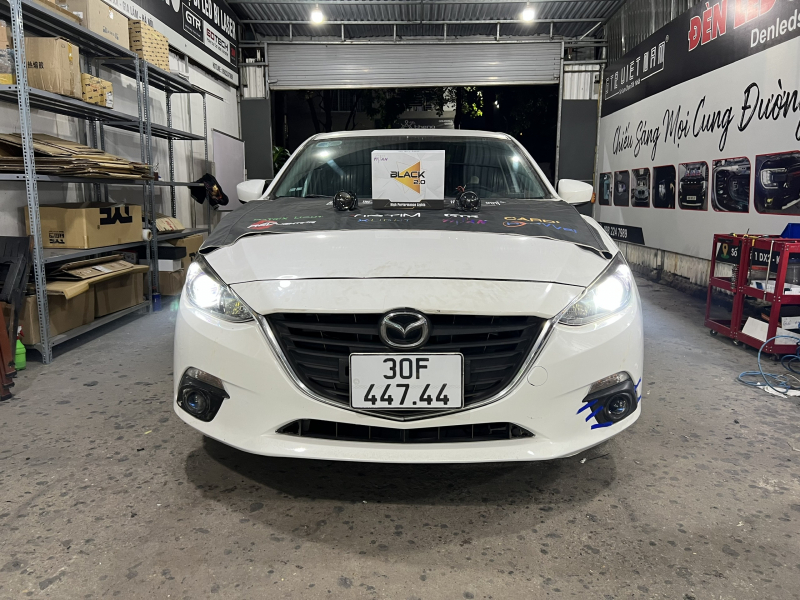 Nâng cấp bi Titan Black 2.0 cho xe Mazda 3