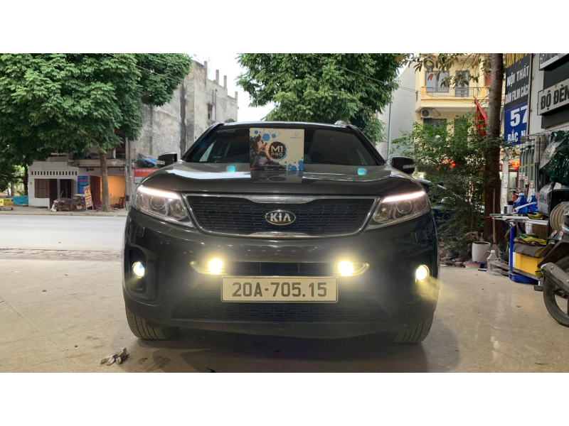 Độ đèn nâng cấp ánh sáng BI GẦM M1 PRO - KIA SORENTO