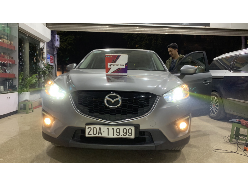 Độ đèn nâng cấp ánh sáng BI LED GTR LIMITED 3.0 - MAZDA CX5