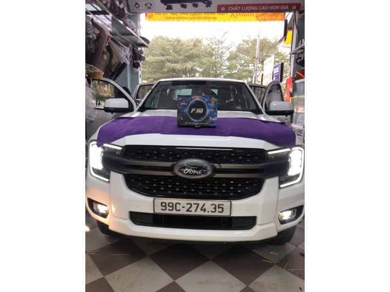 Độ đèn nâng cấp ánh sáng Nâng cấp bi gầm GTR tăng sáng xe Ford Ranger