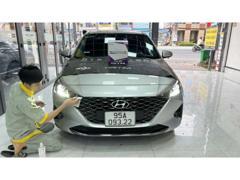 Độ đèn nâng cấp ánh sáng BI LASER TITAN PLATINUM PLUS - 2023 CHO XE HYUNDAI ACCENT 2022 - CẦN THƠ 09322 - 20/01/2024