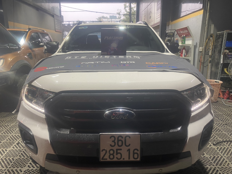 Độ đèn nâng cấp ánh sáng Nâng cấp bi pha tăng sáng GTR cho Ford Ranger