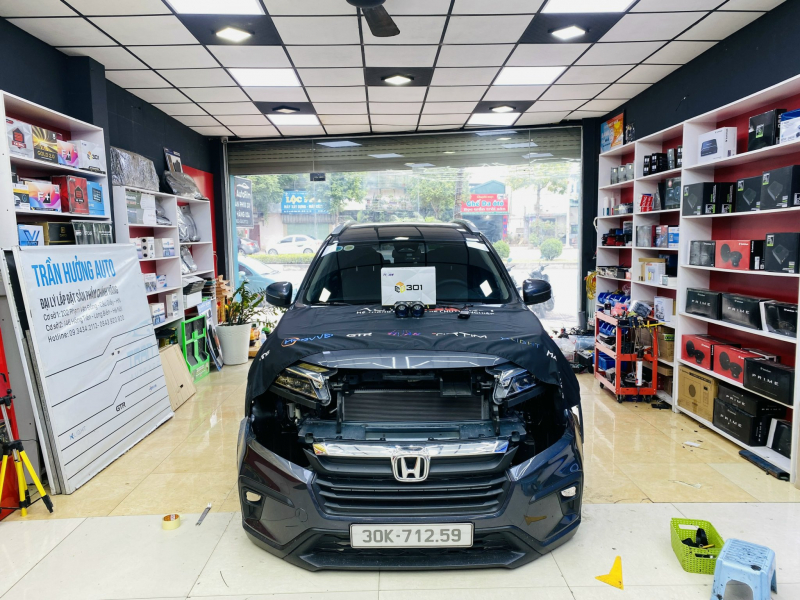 Độ đèn nâng cấp ánh sáng Nâng cấp bi led gầm Titan 301 cho xe Honda BRV