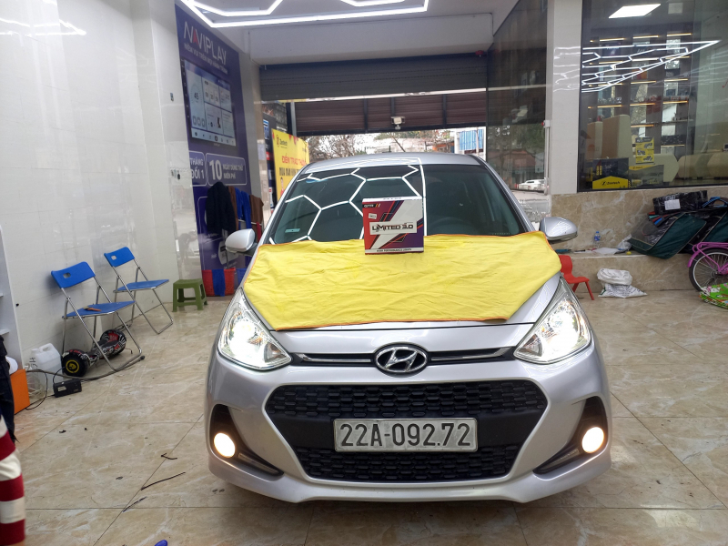 Độ đèn nâng cấp ánh sáng Độ đèn nâng cấp ánh sáng Nâng cấp bi pha GTR Limited 3.0 tăng sáng xe Hyundai I10