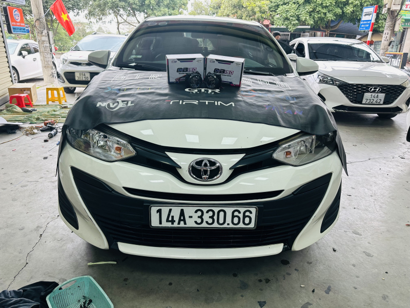 Độ đèn nâng cấp ánh sáng Nâng cấp đèn bi tăng sáng GTR Cb150 cho xe Toyota Vios 