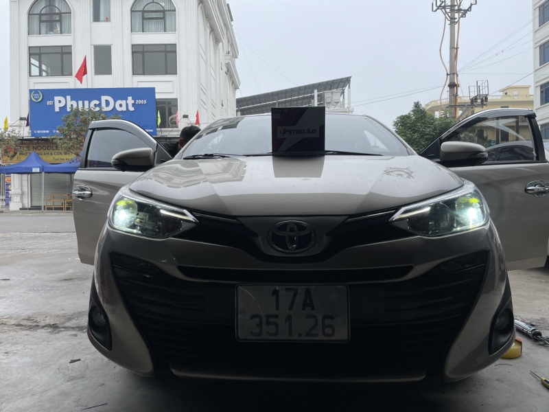 Độ đèn nâng cấp ánh sáng Nâng cấp ánh sáng cho xe Toyota Vios