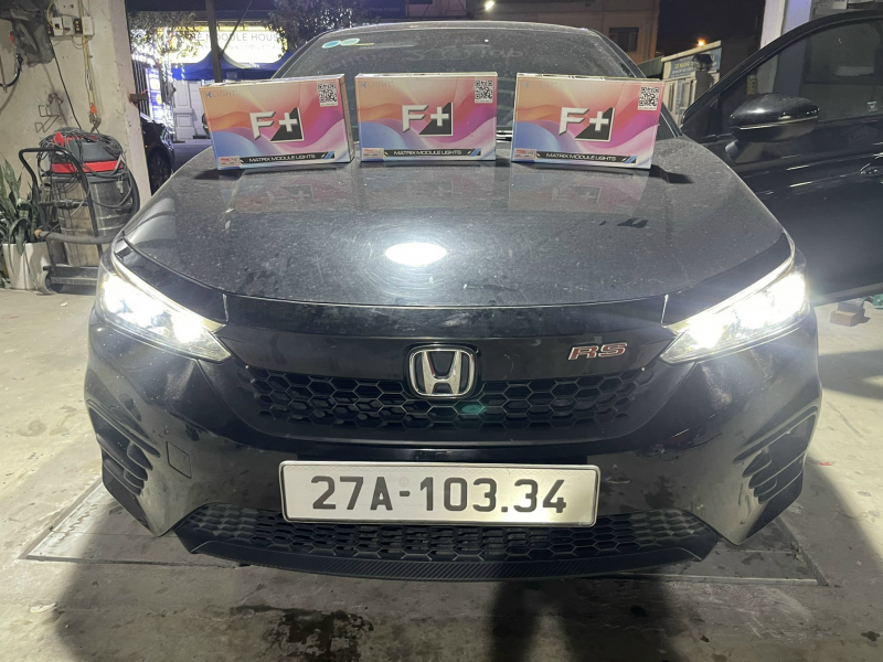 Độ đèn nâng cấp ánh sáng Nâng cấp ánh sáng cho xe Honda City