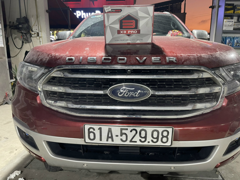 Độ đèn nâng cấp ánh sáng Nâng cấp ánh sáng cho xe Ford Everest