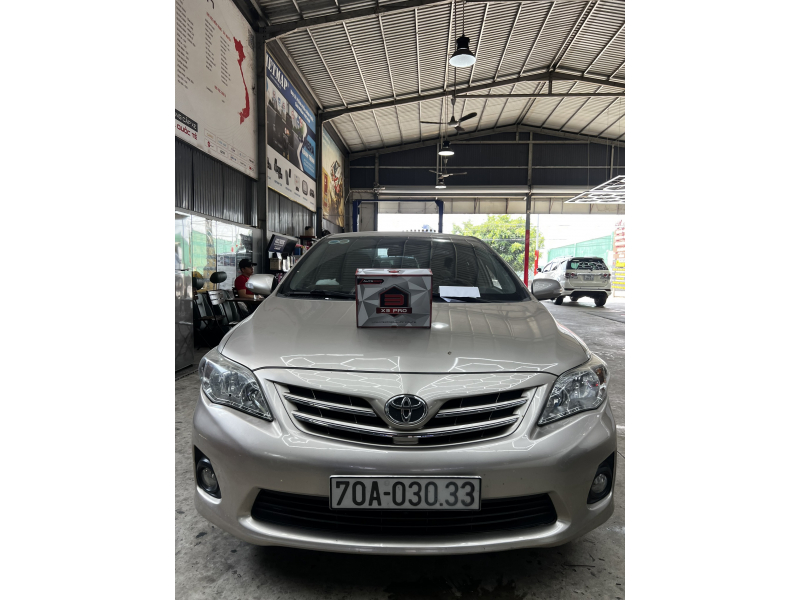 Độ đèn nâng cấp ánh sáng NÂNG CẤP BI GẦM CHO TOYOTA ALTIS 