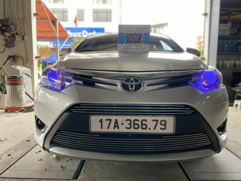 Độ đèn nâng cấp ánh sáng Nâng cấp ánh sáng cho xe Toyota Vios