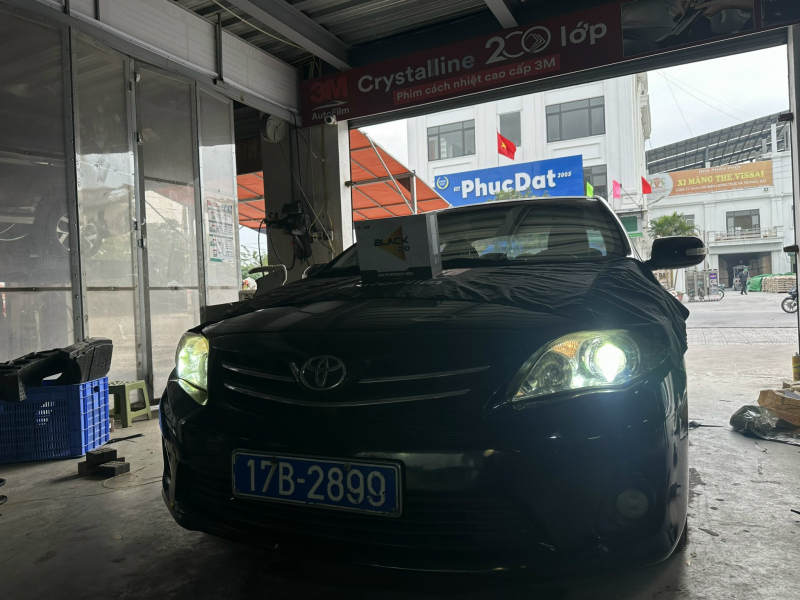 Độ đèn nâng cấp ánh sáng Nâng cấp ánh sáng cho xe Toyota Altis