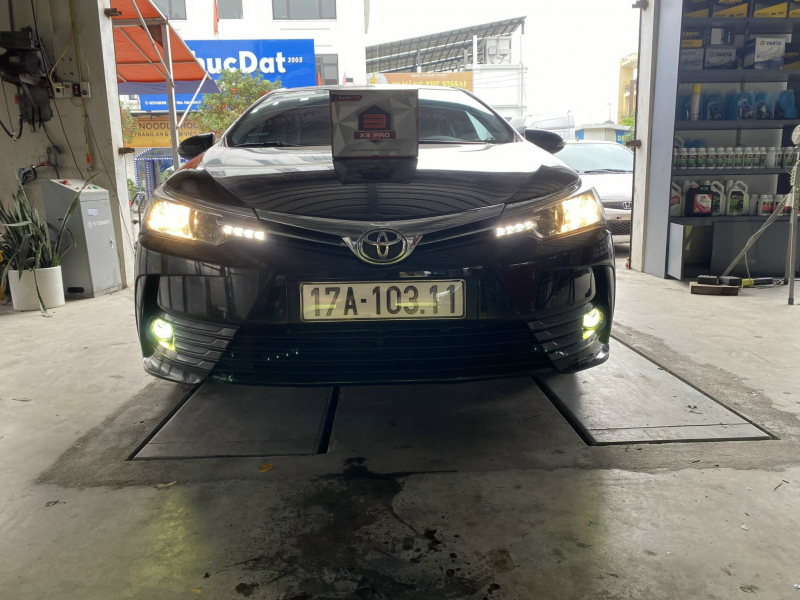 Độ đèn nâng cấp ánh sáng Nâng cấp ánh sáng cho xe Toyota Altis