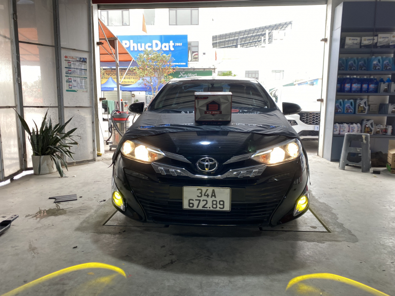 Độ đèn nâng cấp ánh sáng Nâng cấp ánh sáng cho xe Toyota Vios