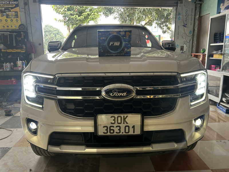 Độ đèn nâng cấp ánh sáng NÂNG CẤP BI GÂẦM F10 CHO FORD EVEREST 