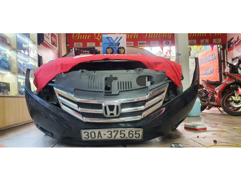 Độ đèn nâng cấp ánh sáng Nâng cấp ánh sáng pha cho xe honda city