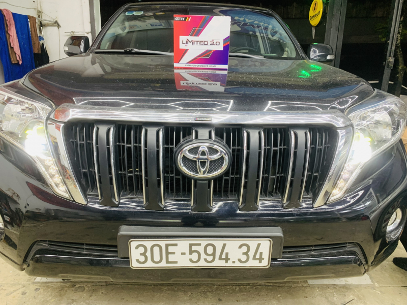 Độ đèn nâng cấp ánh sáng Limited 3.0 Cho Toyota Prado