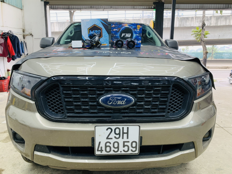 Độ đèn nâng cấp ánh sáng Combo Xlight cho Ford Ranger XLS