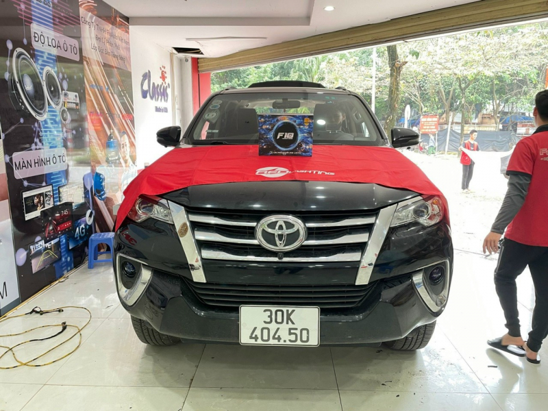 Độ đèn nâng cấp ánh sáng  Fortuner 