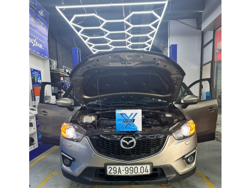 Độ đèn nâng cấp ánh sáng Nâng cấp ánh sáng xe Mazda lắp V20L