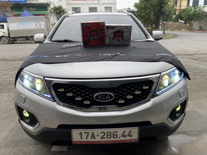 Độ đèn nâng cấp ánh sáng Nâng cấp ánh sáng cho xe Kia Sorento