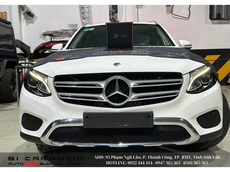 Độ đèn nâng cấp ánh sáng BI LASER HENVVEI L92 PRO (NEW2024) CHO XE MERCEDES GLC200 - AUTO365 BUÔN MA THUỘT 04/04/2024