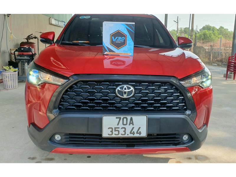 Độ đèn nâng cấp ánh sáng NÂNG CẤP BI COS CHO TOYOTA CROSS 