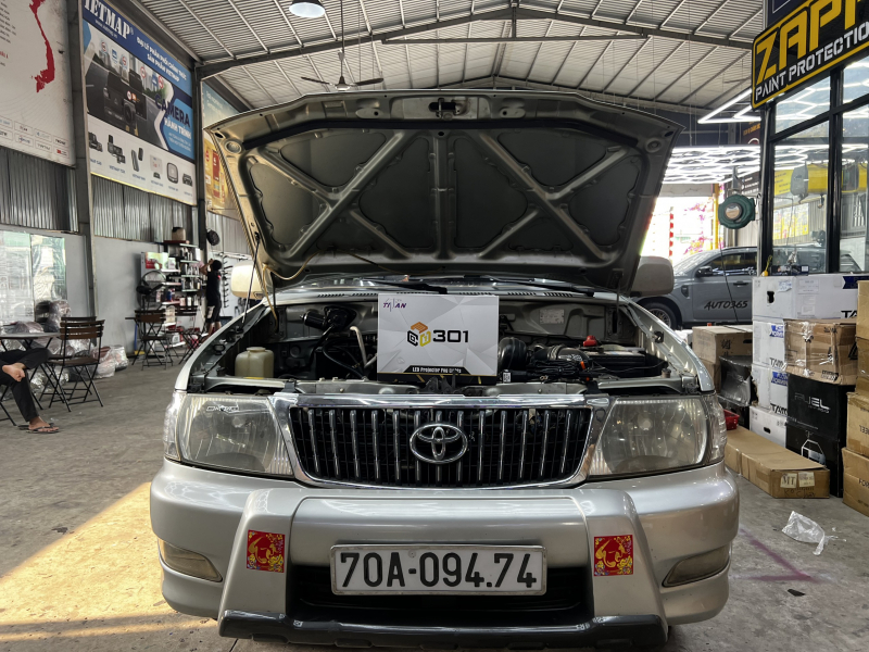 Độ đèn nâng cấp ánh sáng NÂNG CẤP BI GẦM CHO TOYOTA ZACE 