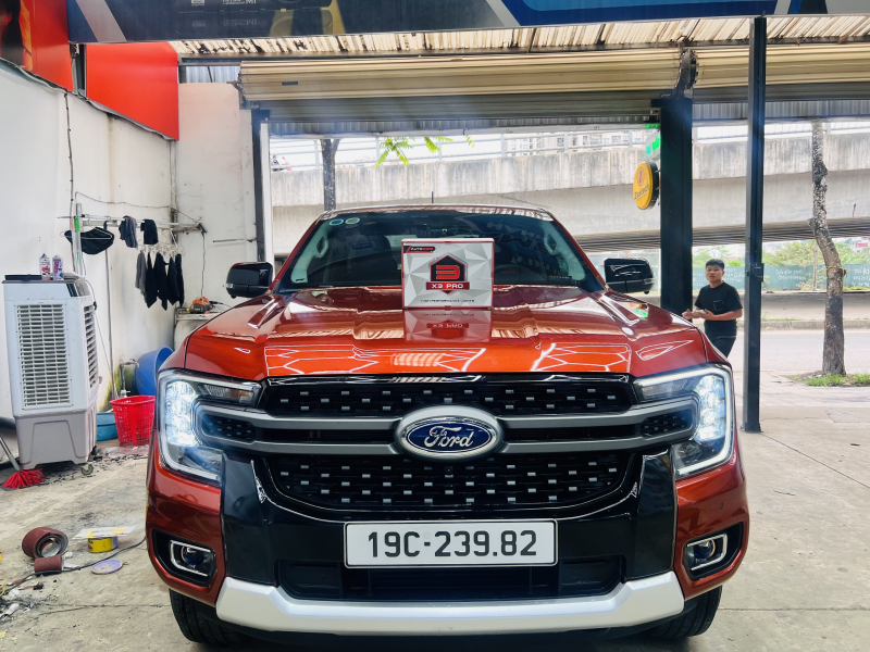 Độ đèn nâng cấp ánh sáng Nâng cấp ánh sáng cho ford ranger với cặp bi gầm X3 pro 19c-23982