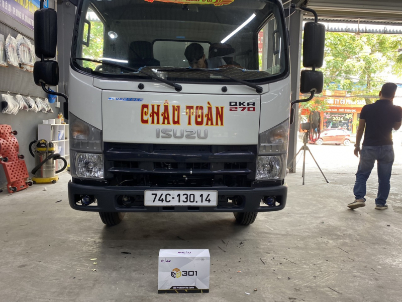 Độ đèn nâng cấp ánh sáng NÂNG CẤP ÁNH SÁNG BI GẦM TITAN 301 - 3 NHIỆT MÀU CHO XE TẢI ISUZU - QUẢNG TRỊ 130.14 -11/4/2024