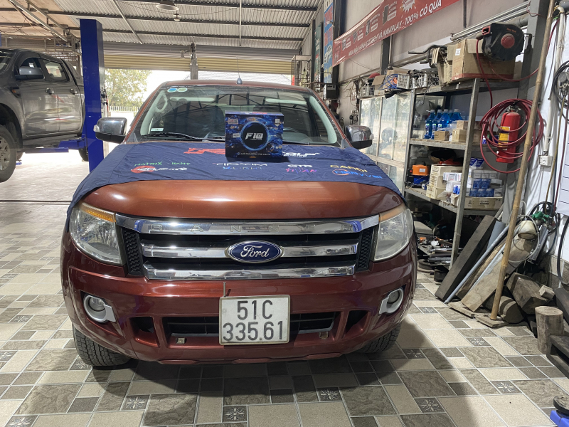 Độ đèn nâng cấp ánh sáng Nâng cấp bi gầm tăng anh sáng cho xe ford ranger