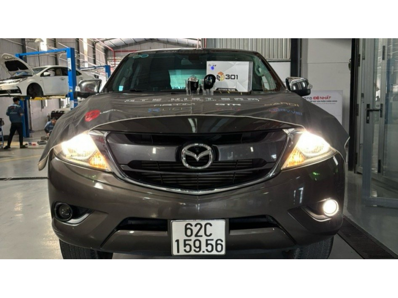 Độ đèn nâng cấp ánh sáng BI GẦM TITAN 301 - 3 NHIỆT MÀU - MAZDA BT50