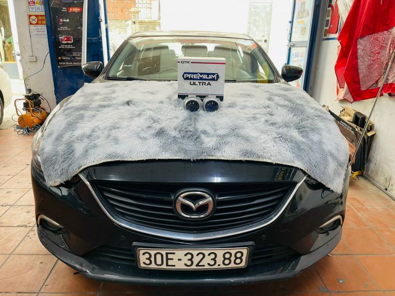 Độ đèn nâng cấp ánh sáng NÂNG CẤP BI PHA TĂNG SÁNG CHO MAZDA 6