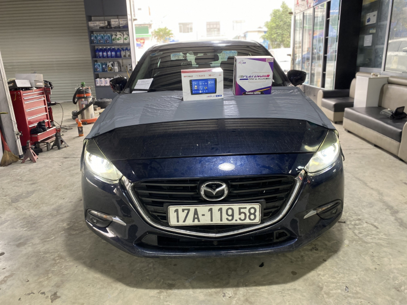 Độ đèn nâng cấp ánh sáng Nâng cấp ánh sáng cho xe Mazda 3