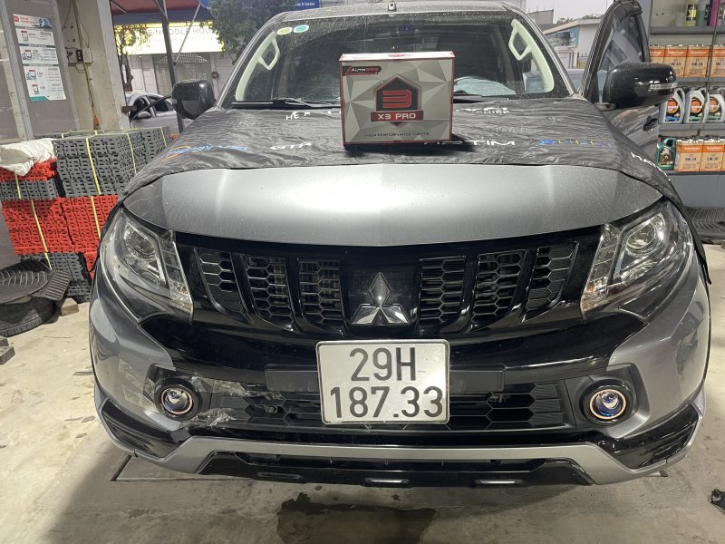 Độ đèn nâng cấp ánh sáng Nâng cấp ánh sáng cho xe Mitsubishi Triton