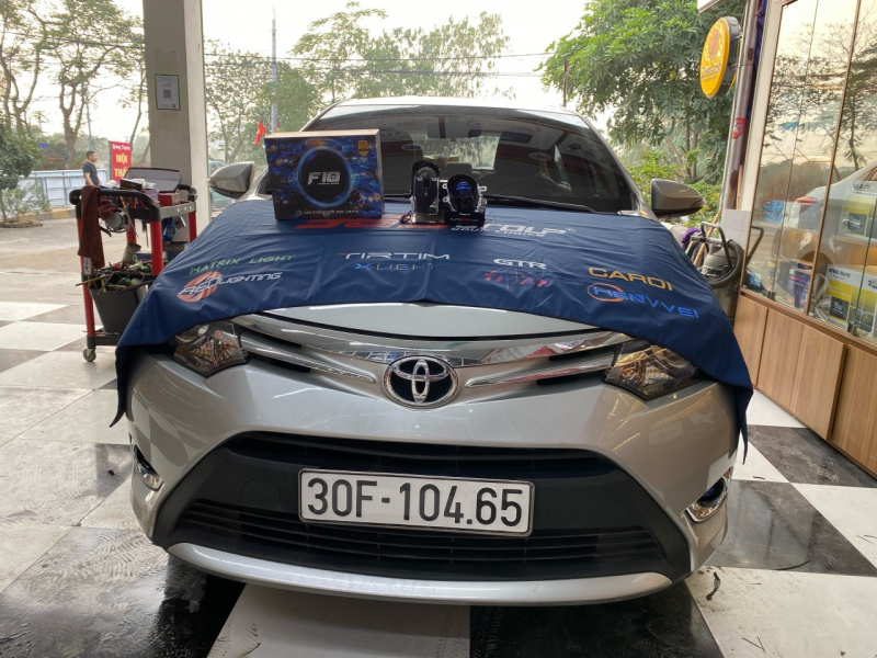 Độ đèn nâng cấp ánh sáng Nâng cấp ánh sáng cho xe Toyota Vios