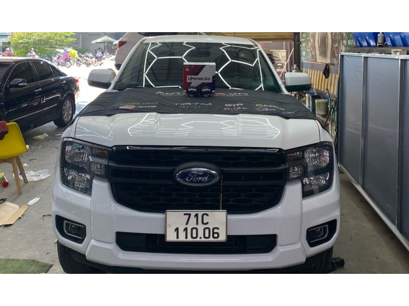 Độ đèn nâng cấp ánh sáng Độ đèn nâng cấp ánh sáng cho xe Ford Ranger 2023 biển số 71C 110.06