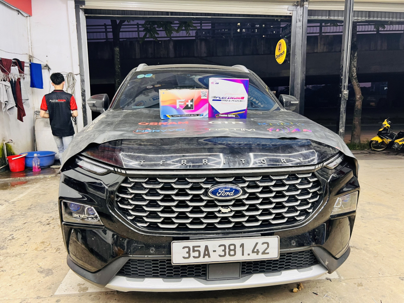 Độ đèn nâng cấp ánh sáng Xlight F+ Ultra và Platinum Plus cho Ford Territory