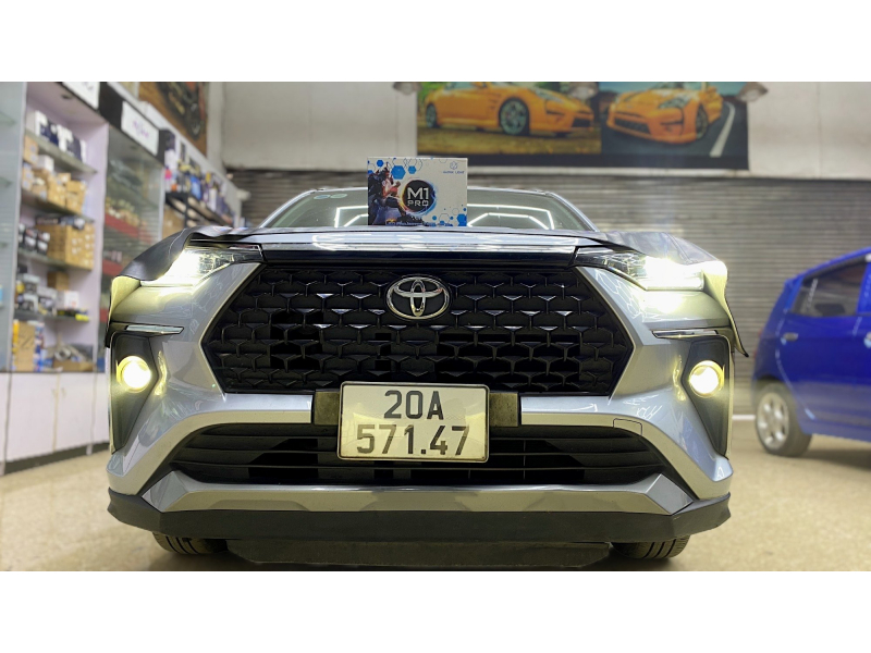 Độ đèn nâng cấp ánh sáng BI GẦM LED MATRIX LIGHT M1 PRO TĂNG SÁNG TOYOTA VELOZ