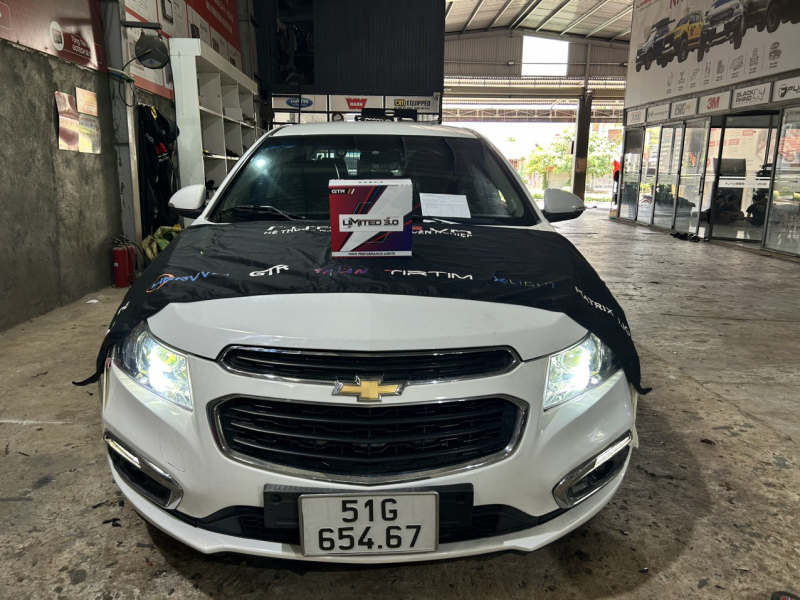 Độ đèn nâng cấp ánh sáng BI LED GTR LIMITED 3.0  CHO XE CHEVROLET CRUZE 22675 -AUTO365 ĐĂK NÔNG 09/04/2024