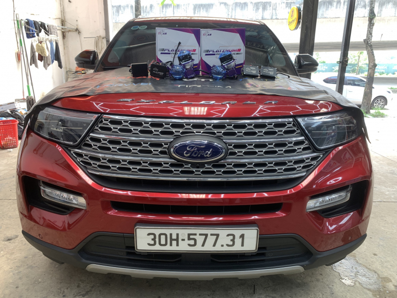 Độ đèn nâng cấp ánh sáng Nâng cấp ánh sáng cho xe ford explorer 2 cặp titan plaitnum plus 30h-57731