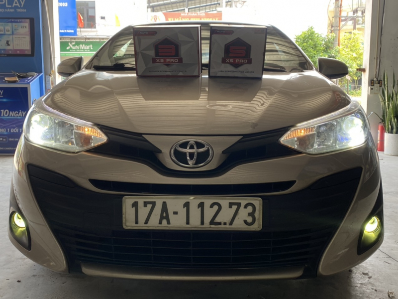 Độ đèn nâng cấp ánh sáng Nâng cấp ánh sáng cho xe Toyota Vios